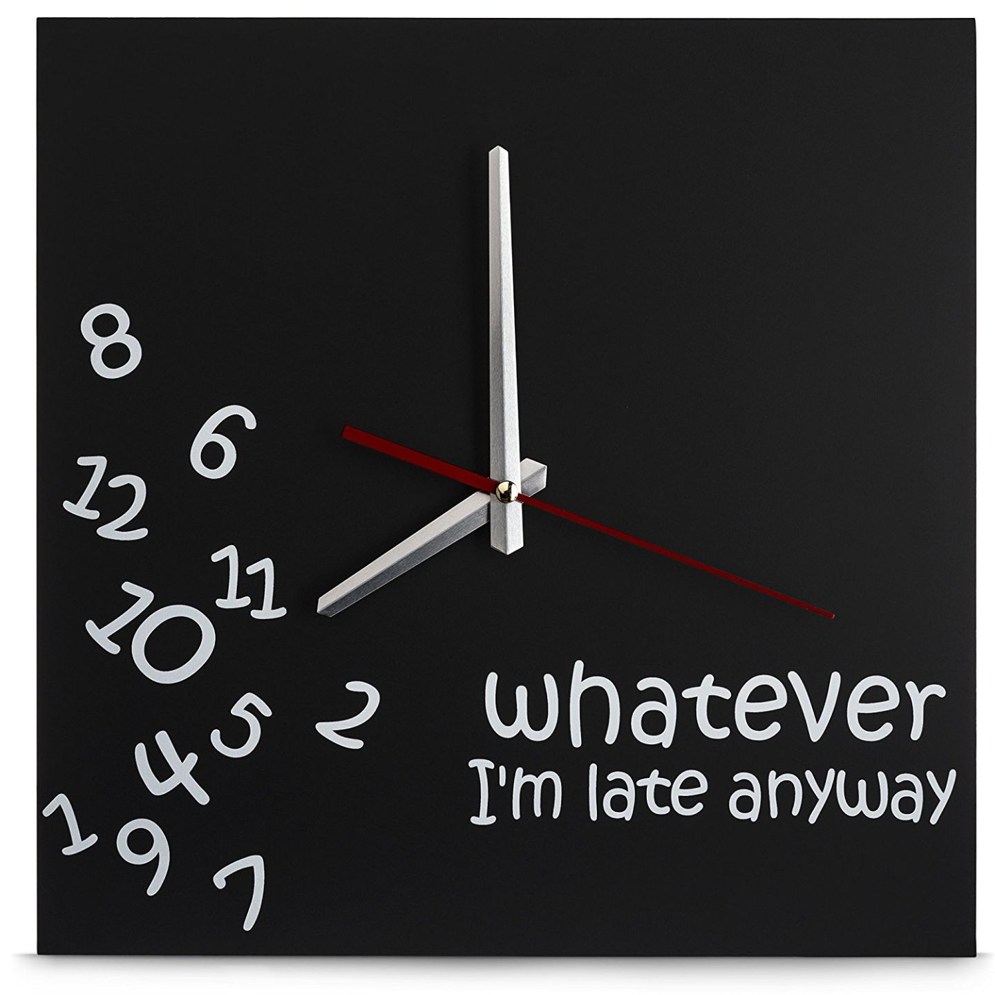 For the chronically late: Whatever Wall Clock
